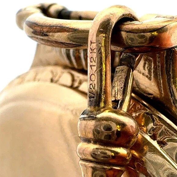 1952 Hamilton 10K Gold-Filled 992B Grade Non Working Railroad Pocket Parts Watch - Picture 9 of 12